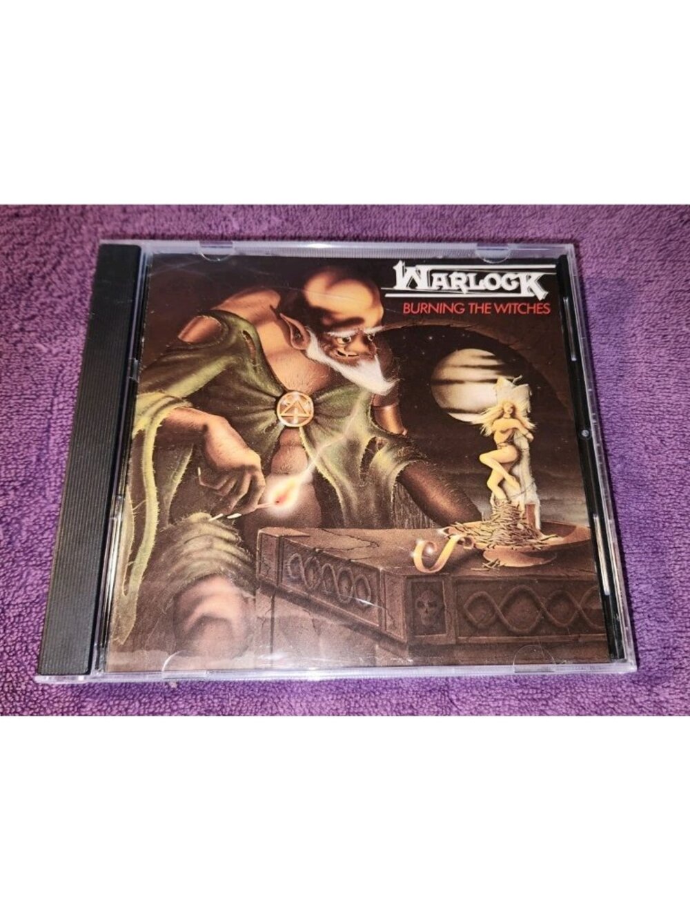 WARLOCK import cd BURNING THE WITCHES doro pesch